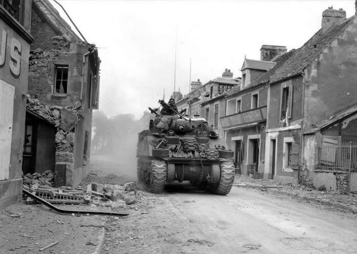 М4 Sherman у напредовању ка срцу Немачке